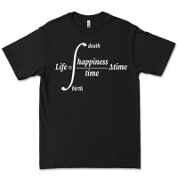 Math Teacher Integral Of Life Happiness Time Geeky Math Premium Tee | Teevron
