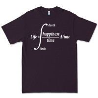 Plum math teacher integral of life happiness time geeky math Premium Tee - linhVisuals