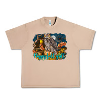 Burro Happy Fall Y'all Owl Urban Heavy Tee - LillyAllenDesigns