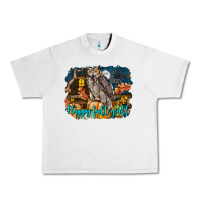 Lunar Rock Happy Fall Y'all Owl Urban Heavy Tee - LillyAllenDesigns