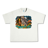 Pistachio Happy Fall Y'all Owl Urban Heavy Tee - LillyAllenDesigns