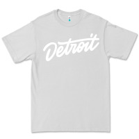 Dove Grey DETROIT Premium Tee - linhVisuals