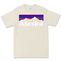 Bone alaska retro vintage mountains & outdoors wilderness state Premium Tee - linhVisuals