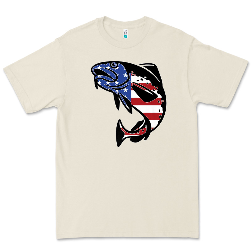 American Cod Fish Design Fishing Lover Fisherman Usa Premium Premium Tee by linhVisuals | Teevron