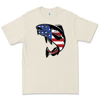 Bone american cod fish design fishing lover fisherman usa premium Premium Tee - linhVisuals