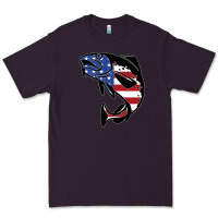 Plum american cod fish design fishing lover fisherman usa premium Premium Tee - linhVisuals
