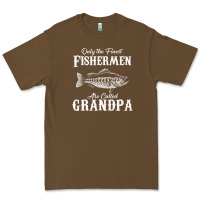 Cacao mens only the finest fishermen grandad premium Premium Tee - linhVisuals