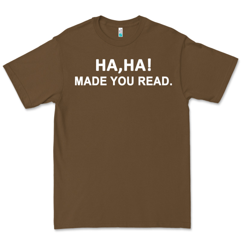April Fools Day For Teacher Ha Ha Made You Read Premium Premium Tee by linhVisuals | Teevron
