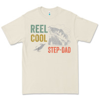 Bone mens reel cool step dad fishing funny fathers day Premium Tee - linhVisuals