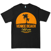 Black california venice beach tank top Premium Tee - linhVisuals