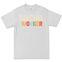 Dove Grey Social Worker Job Occupation Funny Birthday Premium Tee - linhVisuals