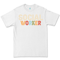 White Social Worker Job Occupation Funny Birthday Premium Tee - linhVisuals