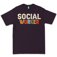Social Worker Job Occupation Funny Birthday Premium Tee | Teevron