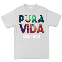Dove Grey costa rica pura vida toucan tropical surf beach vibes tank top Premium Tee - linhVisuals