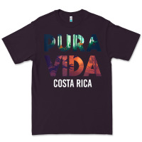 Costa Rica Pura Vida Toucan Tropical Surf Beach Vibes Tank Top Premium Tee | Teevron