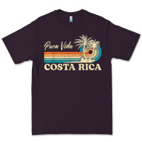 Plum costa rica retro beach vacation costa rica souvenir beach t shirt Premium Tee - linhVisuals