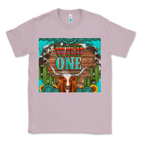 Lilac wild one longhorn gemstones cactus and sunflowers Classic Tee - Artiststas