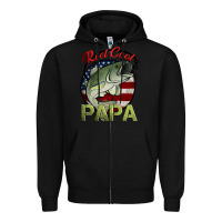 Black reel cool papa fishing Zipper Hoodie - Jasminsmagicworld