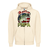 Sandshell reel cool papa fishing Zipper Hoodie - Jasminsmagicworld