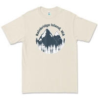 Bone bainbridge island wa mountains hiking climbing camping Premium Tee - linhVisuals