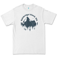 White bainbridge island wa mountains hiking climbing camping Premium Tee - linhVisuals