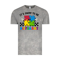 Cloud Rock It's Okay To Be Different Vintage Tee - CowhideDigitalArt