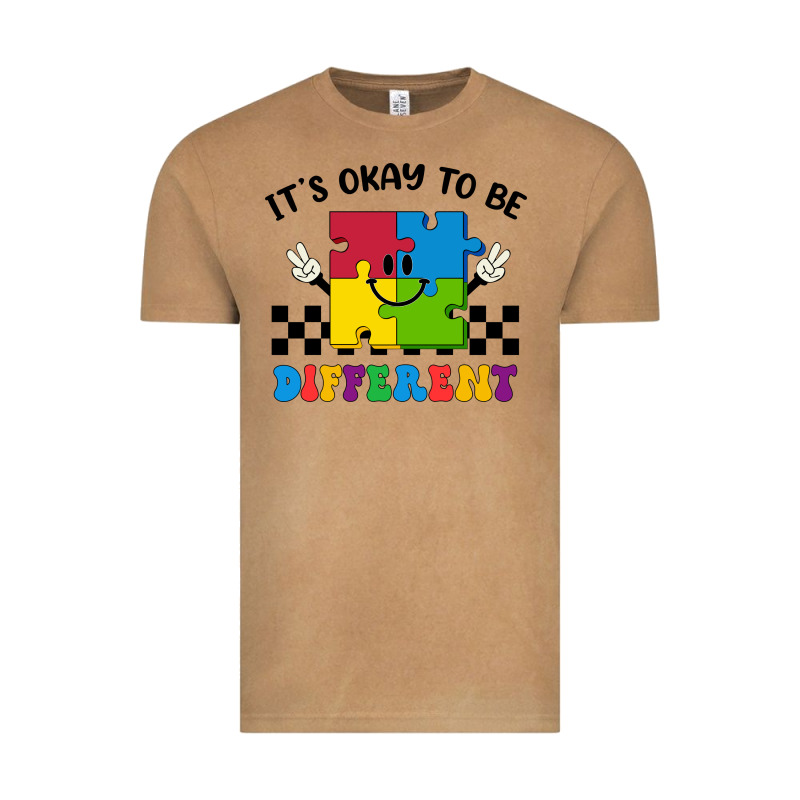 It's Okay To Be Different Vintage Tee by CowhideDigitalArt | Teevron
