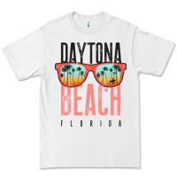 White daytona beach shirt florida summer vacation surfing daytona sweatshirt Premium Tee - linhVisuals