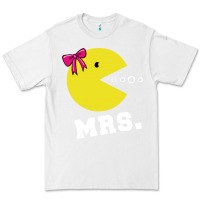 White Mrs Pacman Premium Tee - linhVisuals