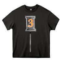 Asphalt marker 3 chain fa element Heavy Core Tee - FaDigitalArtStudio