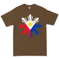 Cacao philippine flag hoodie pinoy flag filipino shirt pinoy sun Premium Tee - linhVisuals