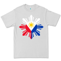 Dove Grey philippine flag hoodie pinoy flag filipino shirt pinoy sun Premium Tee - linhVisuals