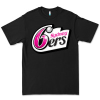 Black sydney sixers Premium Tee - linhVisuals