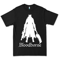 Black bloodborne zipped Premium Tee - linhVisuals