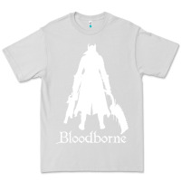 Dove Grey bloodborne zipped Premium Tee - linhVisuals