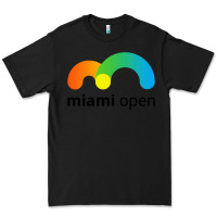 Black miami open Premium Tee - linhVisuals