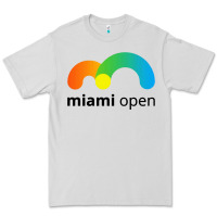 Dove Grey miami open Premium Tee - linhVisuals