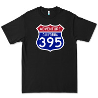 Black california usa highway 395 hiking fishing climbing adventure premium Premium Tee - linhVisuals