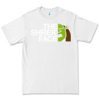 White the shrek face Premium Tee - linhVisuals