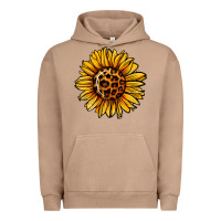 Pigment Burro sunflower leopard Urban Hoodie - Jasminsmagicworld