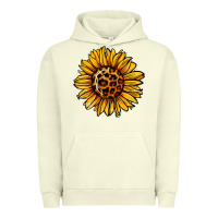 Pigment Pistachio sunflower leopard Urban Hoodie - Jasminsmagicworld