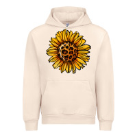 Sandshell sunflower leopard Urban Hoodie - Jasminsmagicworld
