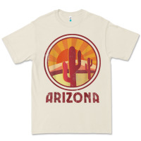 Bone arizona cactus sunset scene graphic t shirt Premium Tee - linhVisuals
