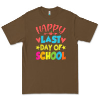 Cacao happy last day of school teacher boys girls school last day Premium Tee - linhVisuals