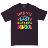Plum happy last day of school teacher boys girls school last day Premium Tee - linhVisuals