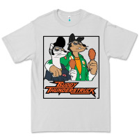 Dove Grey buddy thunderstruck friend Premium Tee - linhVisuals