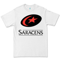 White saracens Premium Tee - linhVisuals