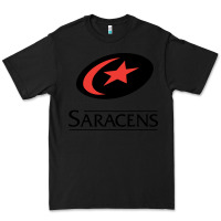 Black saracens Premium Tee - linhVisuals