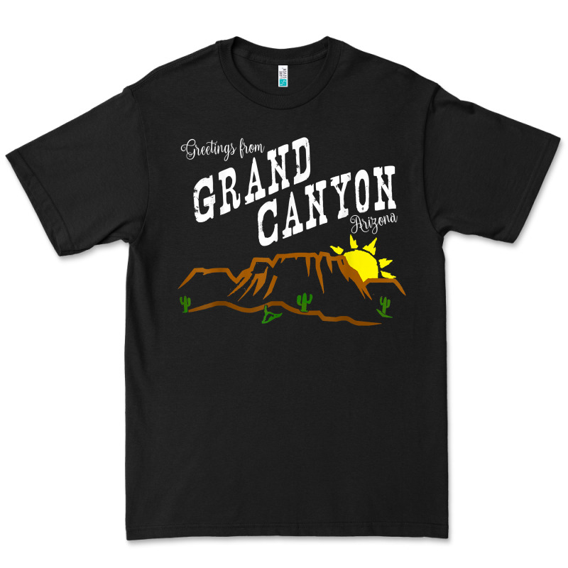 Arizona Grand Canyon Greetings Souvenir Tee Shirt Premium Tee by linhVisuals | Teevron