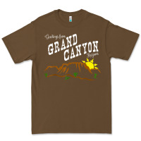 Cacao arizona grand canyon greetings souvenir tee shirt Premium Tee - linhVisuals